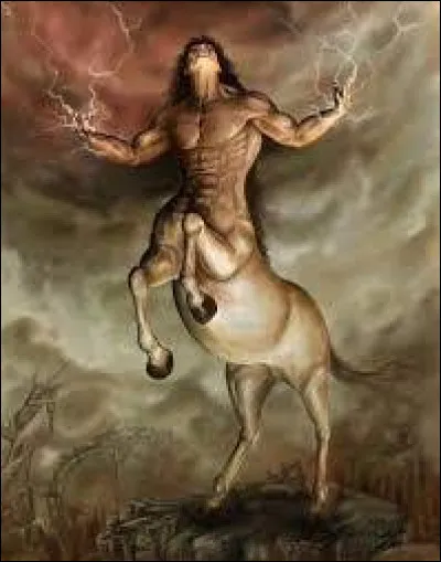 Quelle cr&eacute;ature de la mythologie grecque est un mix entre un homme et un cheval ?