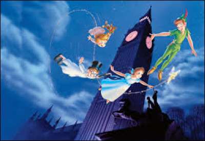 Dans le film Disney "Peter Pan", comment se prénomment les enfants de la famille Darling ?