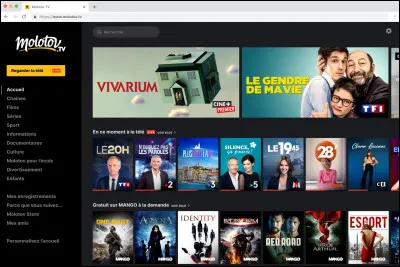 Choisis un programme à la télévision.