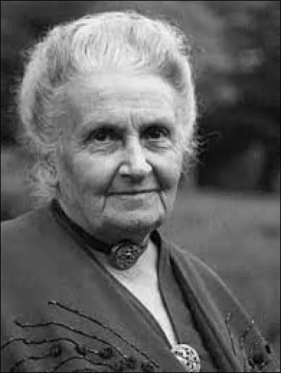 Où Maria Montessori fonde-t-elle sa première "Maison des enfants" ?
