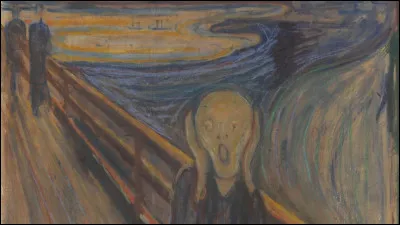 Quel peintre est l'auteur de ce tableau, intitulé ''Le Cri'', dont il existe 5 versions dont une au crayon ?