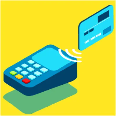 Quel moyen de paiement peut être en bois ou en blanc ?