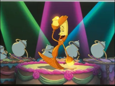 Dans La Belle et la Bête, quel est le nom du chandelier ?