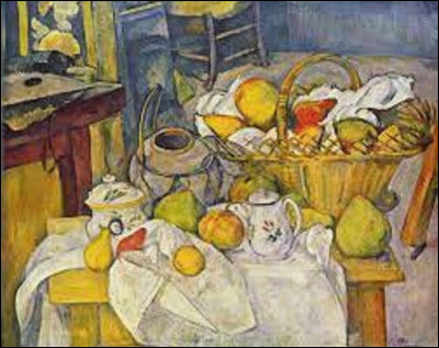Tableau exécuté entre 1888 et 1890, ''La Table de cuisine'' est une toile impressionniste.
Lequel de ces trois membres de ce courant artistique a peint ce tableau ?