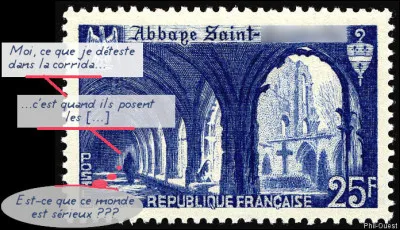 Fondée en 649, c'est toujours une abbaye bénédictine. (Complétez ce soliloque !)
