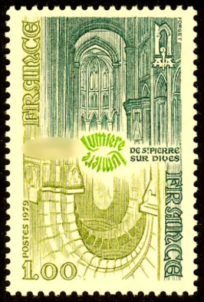 Deux pour le prix d'une, sur le même timbre ! Mais voilà ce que ça donne, quand on est un peu radin : sur les deux, il y en a une qui est ...