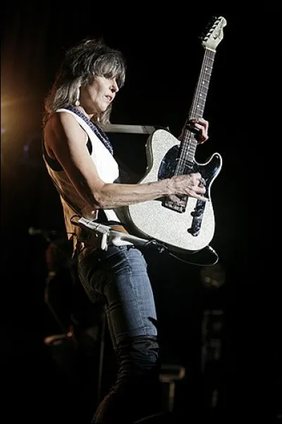 Chryssie Hynde est la chanteuse des Pretenders.