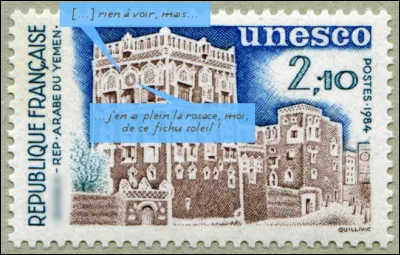 C'est inscrit au patrimoine mondial et ça se plaint !