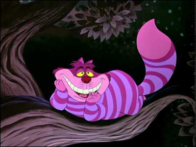 Dans le dessin animé ''Alice au pays des merveilles'' sorti en 1951, quel est le nom du chat du Cheshire ?
