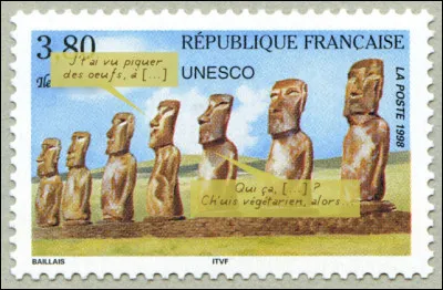 Immobiles ? En est-ce si sûr ? Où sommes nous et comment se nomment ces personnages ?