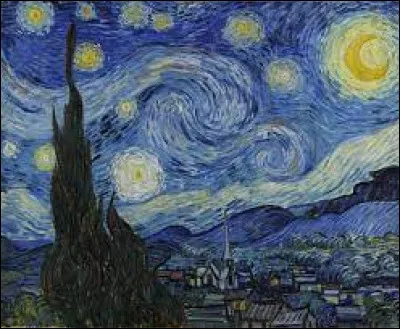 Nous lui devons le célèbre tableau "Nuit étoilée".