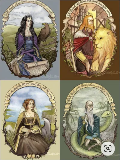 Lequel des quatre fondateurs de Hogwarts a quitté lécole ?