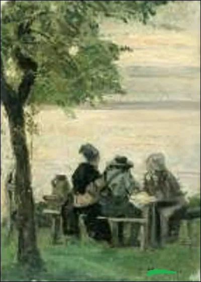 Je vais maintenant faire une surprise &agrave; Nwt. Contente, elle m'offre un caf&eacute; et me fait voir sa derni&egrave;re acquisition, une reproduction d'une peinture d'un impressionniste qui s'intitule ''La Ferme Saint-Sim&eacute;on''.Huile sur panneau, lequel de ces trois artistes de ce mouvement a r&eacute;alis&eacute; ce tableau entre 1854 et 1857 ?