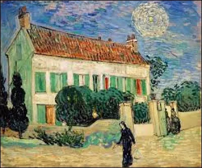 À quel célèbre peintre doit-on ce tableau intitulé "La Maison blanche, la nuit" ?