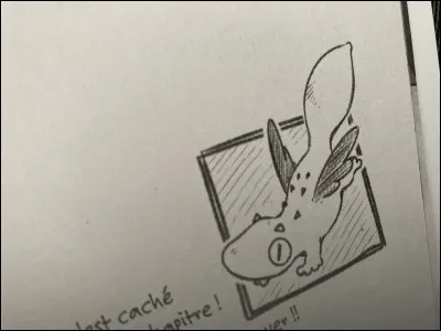 Comment s�appelle la cr&eacute;ature cach&eacute;e dans les chapitres ?