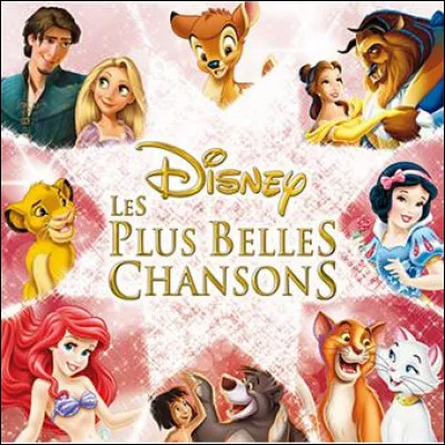 Quelle est ta chanson Disney préférée ?