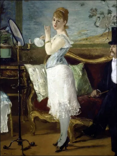 Quel peintre est l'auteur de ce tableau, intitulé ''Nana'' ?