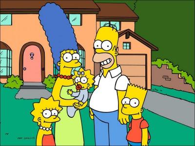 Comment s'appellent les membres la famille Simpson ?