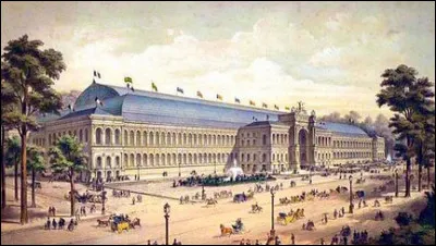 Son père veut l'initier au commerce mais il part en 1855 pour Paris. Quel évènement se prépare dans la capitale ?