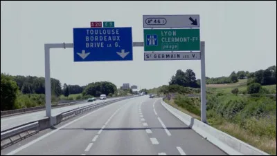Quelle autoroute est gratuite parmi cette liste ?