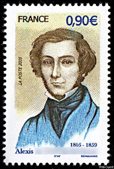 Il est célèbre pour ses analyses de la Révolution française, de la démocratie américaine et de l'évolution des démocraties occidentales en général. Il porte le nom d'une ville normande : laquelle ?
