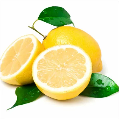 C'est un fruit acide, jaune et ovale :