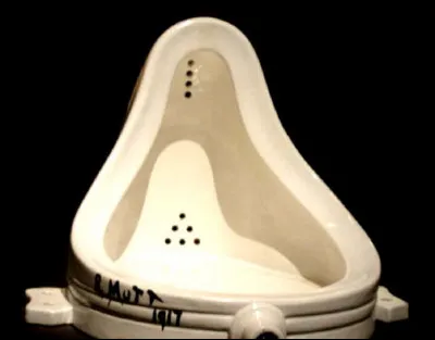 Quel plasticien est l'auteur de ce ''ready-made'', intitulé ''Fontaine" ?