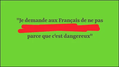 Puisque c'est si gentiment demandé, on va faire comme ça, monsieur le Président Normal...
