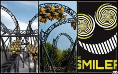 Dans quel parc d'attractions d'Angleterre trouve-t-on le coaster "The Smiler", le coaster qui compte le plus d'inversions dans le monde avec ses 14 inversions (la tête en bas) ?