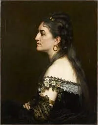 Et on termine ce quiz en cherchant un peintre académique. De ces trois artistes de ce mouvement, lequel a réalisé ce tableau nommé ''Portrait de femme en robe décolletée'', toile exécutée vers 1875 ?