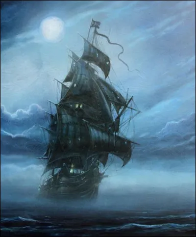 D'après la légende, comment s'appelle le vaisseau fantôme qui hanterait les mers et océans du globe ?