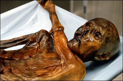 A la frontière de quels pays la momie d'Ötzi a-t-elle été découverte, dont une malédiction a prétendument frappé plusieurs personnes ?