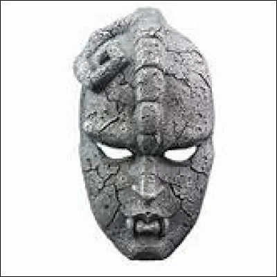 Le masque de pierre a transform&eacute; Dio en�