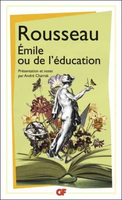 Le traité d'éducation "Émile ou De l'Éducation" est paru en quelle année ?