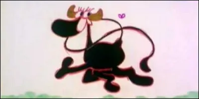 Que fait La Noireaude à longueur de temps dans le dessin animé du même nom ?