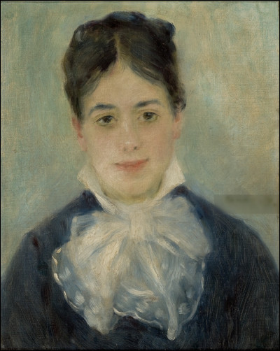"Alphonsine Fournaise, la dame au sourire" est l'œuvre de quel peintre ?
