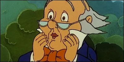 Comment se nomme cet inventeur g&eacute;nial et rondouillard, qui se d&eacute;place sur une sorte de parapluie sur ressort ?