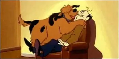 Dans "Tout doux Dinky", &agrave; qui appartient ce brave toutou ?