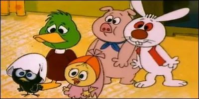 Dans "Calimero et ses amis", on peut voir trois nouveaux personnages Valériano, Susy et Rosalie.