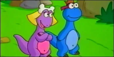 Comment se nomme le seule dino-fille dans "Dino Juniors" ?