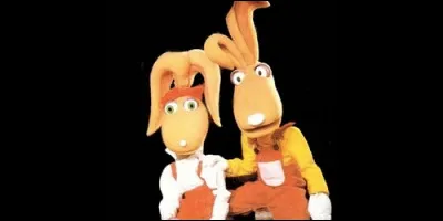 Comment sappelaient ces deux lapins qui présentaient l'émission "Croque-vacances" ?