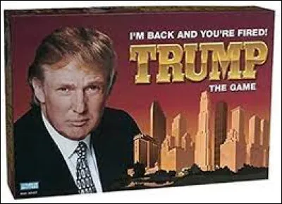 Donald Trump durant les années 80 eu la brillante idée de créer un jeu...