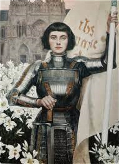 Histoire : Restons un instant avec Jeanne d'Arc. En quelle année fut-elle canonisée, et devint par la même occasion l’une des deux saintes secondaires de la France en 1922, l'autre étant sainte Thérèse de Lisieux ?