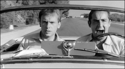 Dans quel film italien est-il Roberto Mariani, étudiant en droit qui entreprend un voyage en voiture avec Bruno Cortona (Vittorio Gassman) ?