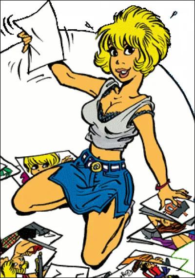 Quel est le métier de Natacha, dans la BD éponyme ?