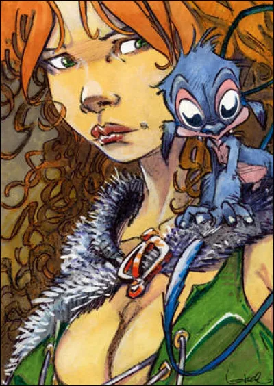 Comment sappelle cet étrange animal qui ne quitte jamais Pélisse dans la saga « La quête de loiseau du temps » ?