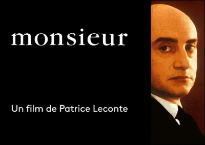 Quel est le titre du film français réalisé par Patrice Leconte, sorti en 1989, avec Michel Blanc dans le rôle titre ?