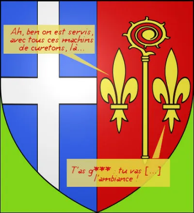 Pas facile tout les jours, d'&ecirc;tre ath&eacute;e : ce pauvre lys est dans l'aval&eacute;e (des couleuvres)