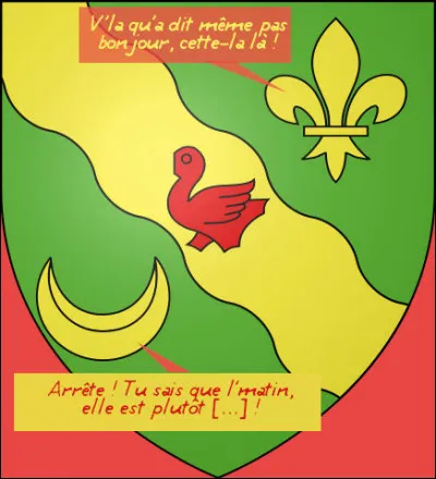 La vie de blason, c'est comme en appartement...