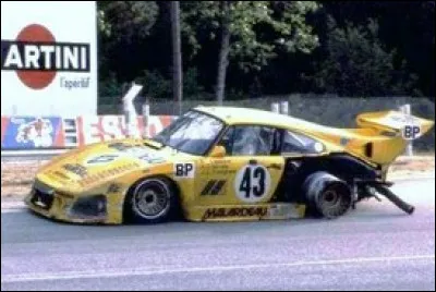 Quelle course d'endurance est-il contraint d'abandonner au volant de sa Porsche en 1980 ?